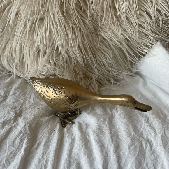 ✨🦆MID-CENTURY MODERN BRASS DUCK/GOOSE🦆✨ - Picture 2 of 6